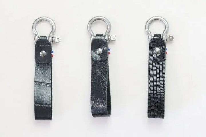 Porte-clé cuir manille