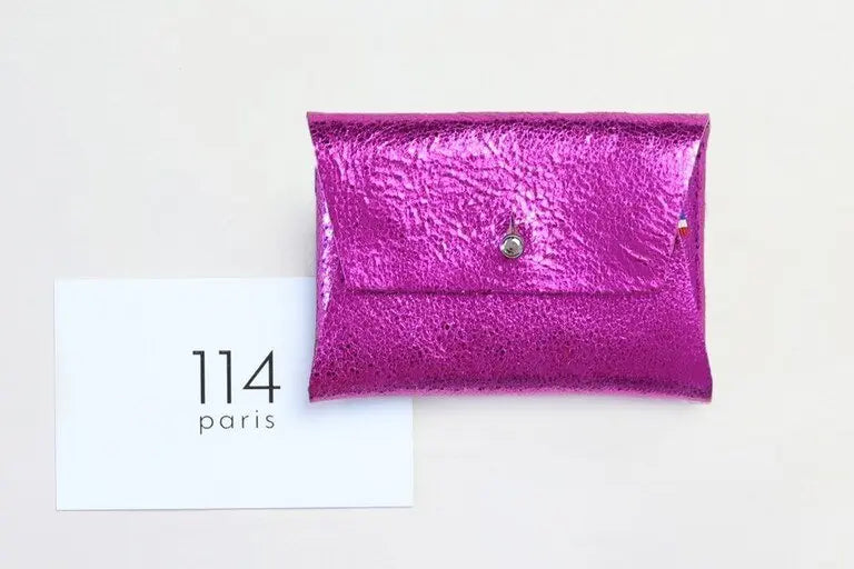 Porte-monnaie cuir femme