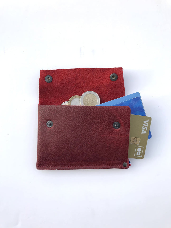 Portefeuille Origami cuir